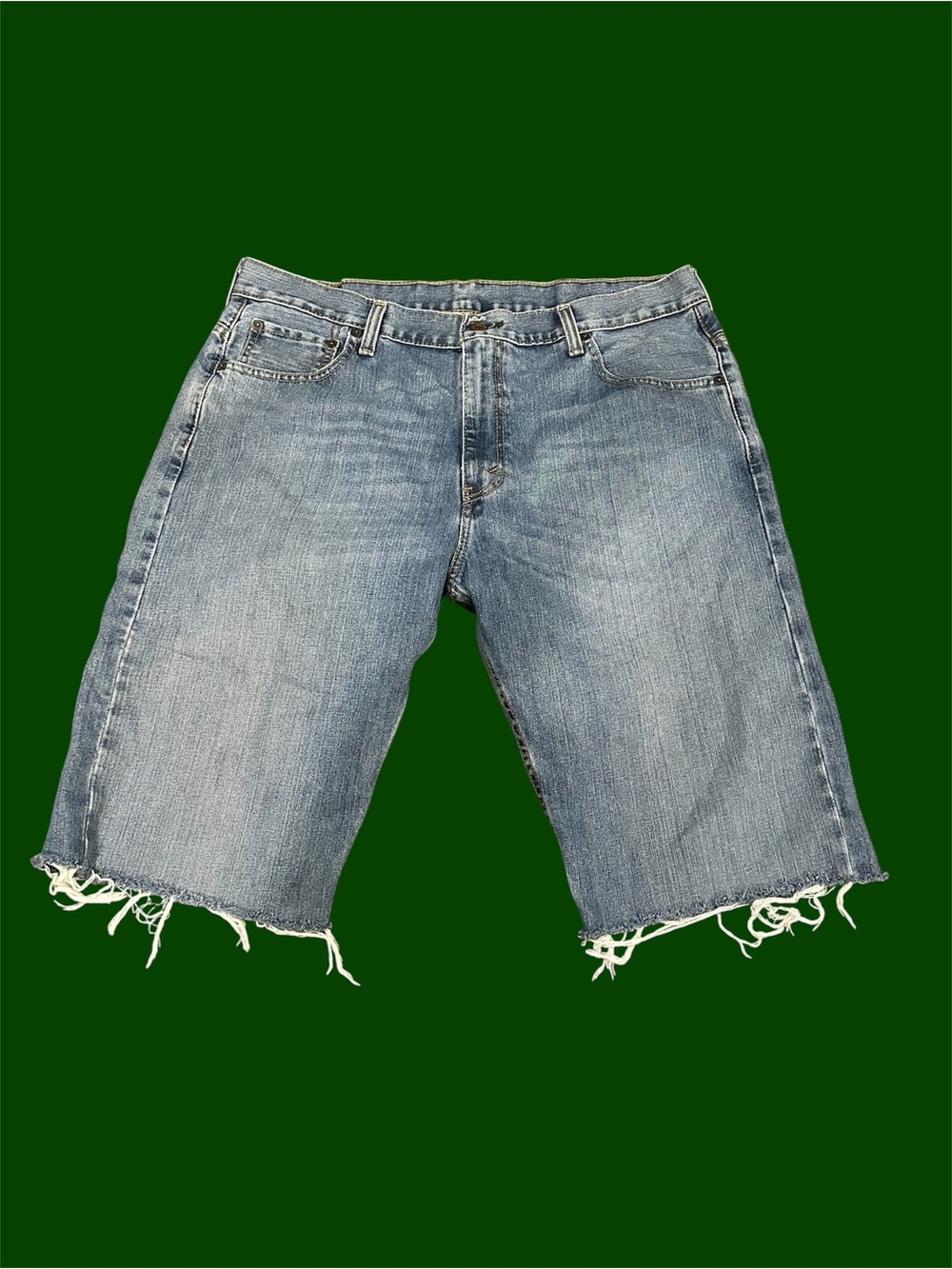 Men's Levi’s Denim Cut Off Shorts - Light Blue
